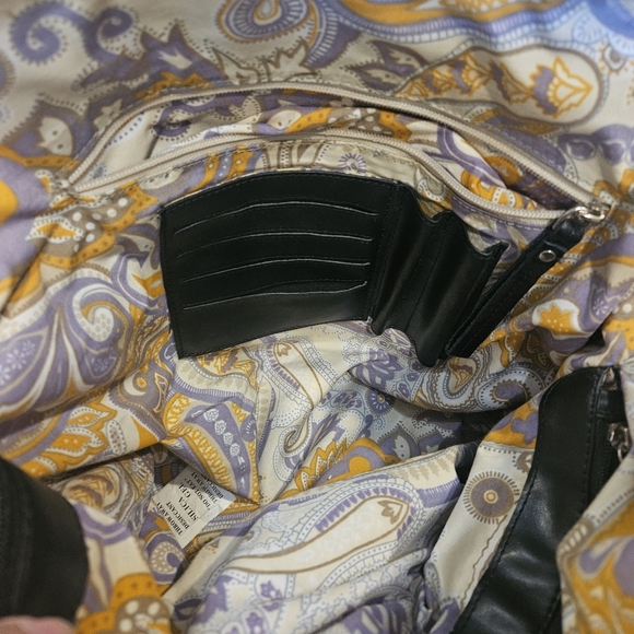 Latico USA Full Grain Leather Tote Bag Beige 16"x 14"x 6" Many Pockets - Picture 7 of 7